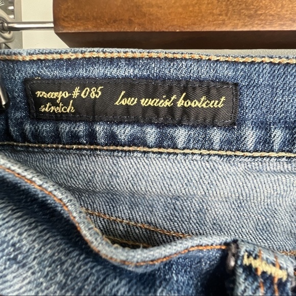 citizen OF HUMANITY MARGO STRETCH #085 LOW WAIST BOOTCUT JEANS - Picture 5 of 12